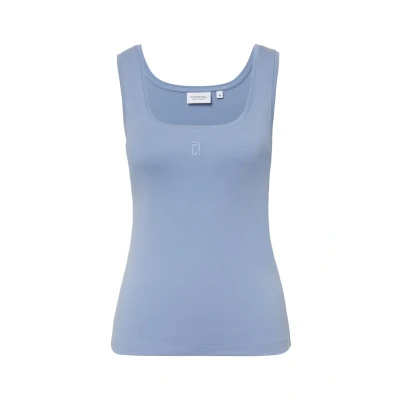 Abbildung von comma casual identity Top, Damen, Größe: 40, Himmelblau