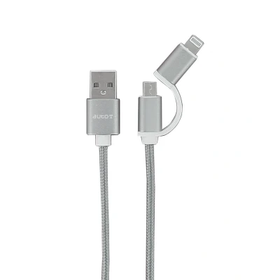 Abbildung von AUTO T 540203 USB Ladekabel silber Blisterpack