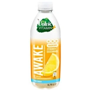 Abbildung von Volvic Vitamin+ Awake Zitrone aromatisiertes Wasser, 12er Pack (12 x 0.75 l) EINWEG