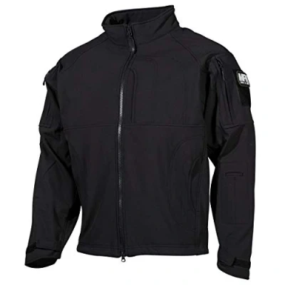 Abbildung von MFHHighDefence Softshelljacke Soft Shell Jacke, &quot;Liberty&quot;, sharkskin, schwarz XXL