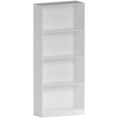 Abbildung von Vida Designs Cambridge, 4 Ebenen, Bücherregal, Weiß, für Regal, Wohnzimmermöbel