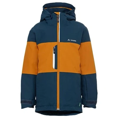Abbildung von Vaude KIDS CUP Unisex Snowboardjacke für Kinder, Größe: 158/164, Dark sea/brown