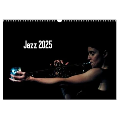 Abbildung von Jazz 2025 (Wandkalender DIN A3 quer), CALVENDO Monatskalender