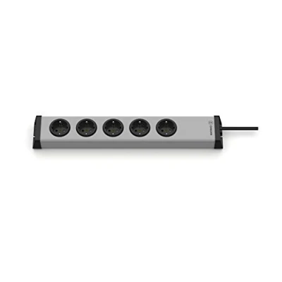Abbildung von EHMANN 0200x00052303 Steckdosenleiste Universal 5 fach, 3m Zuleitung
