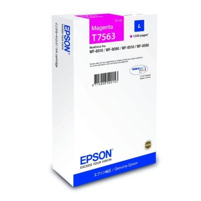 Abbildung von Epson T7563 (C13T756340) Druckerpatrone Magenta