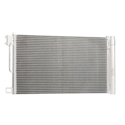 Abbildung von VALEO 818193 Klimakondensator ohne Trockner Aluminium 341 R 134a OPEL: Adam, Corsa D Schrägheck, FIAT: Grande Punto Schrägheck kfzteile, kfzteile24,
