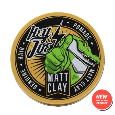 Abbildung von HEY JOE! Genuine Hair Pomade Matt Clay Cera Mate para Pelo con Fijación Alta Envase de 100 ml