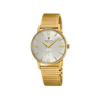 Abbildung von Festina Herren Analog Quarz Uhr mit Edelstahl Armband F20251/2