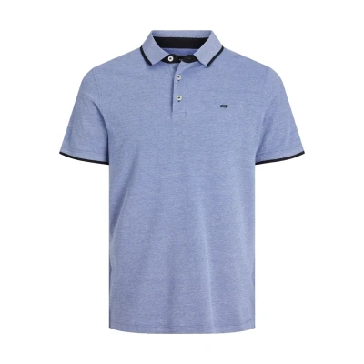 Abbildung von Jack &amp; Jones Epaulos SS NOOS Poloshirt, Herren, Größe: XXL, Bright cobalt