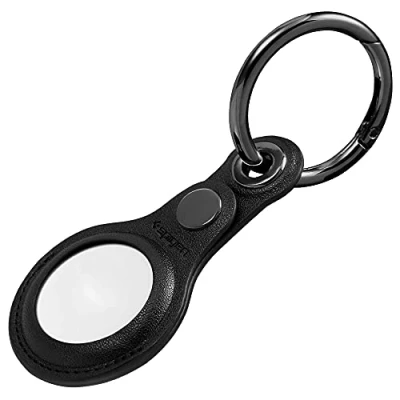 Abbildung von Apple AirTag Anhänger Spigen Case Valentinus / Schwarz