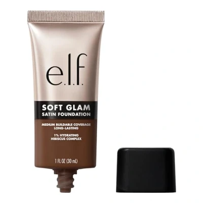 Abbildung von e.l.f. Soft Glam Foundation, Mittlere Deckkraft, Langanhaltende &amp; Aufbauende Foundation Für Ein Glattes, Seidenmattes Finish, Vegan Tierversuchsfrei, 62 Rich Warm