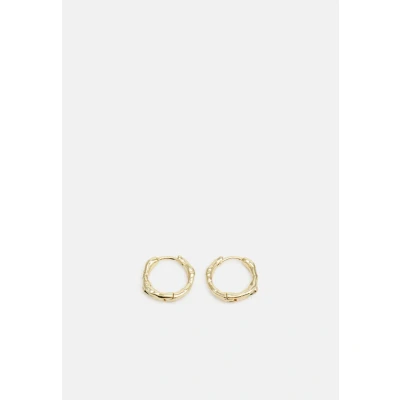 Abbildung von Pilgrim EDDY Shaped Small Hoops Ohrringe goldcoloured, Damen, Größe: One Size, Gold coloured