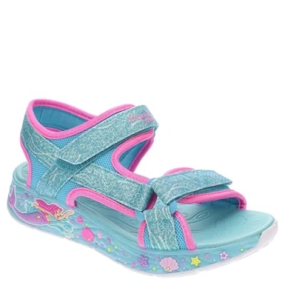Abbildung von Skechers Mermaid Dreams Riemensandalette blue/multicoloured für Kinder, Größe: 28, Blue/multi/coloured Schuhe