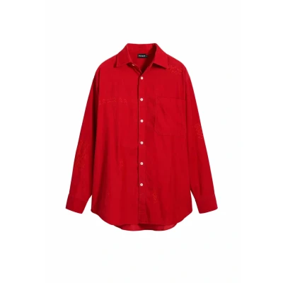 Abbildung von Desigual CAM_Corduroy, 3007 Burgundy, S