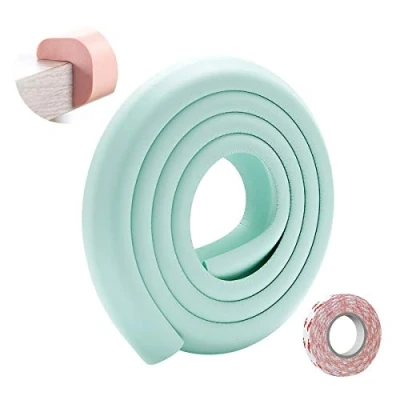 Abbildung von SONARIN Baby Safety Kantenschutz,2M / 6,6ft Eckenschutz Möbel Tischkantenschutz L Förmige mit starkem Klebeband, Kinderschutz Stoßschutz für Scharfe Ecken &amp; Tischschutz(Hellgrün)