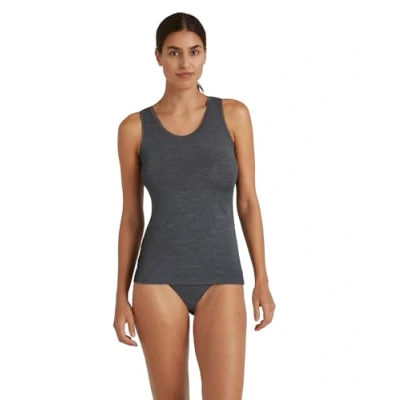 Abbildung von Falke Unterhemd/shirt, Damen, Größe: Small, Dark grey heather