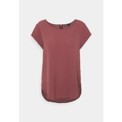 Abbildung von ONLY Onlvic Solid Bluse, Damen, Größe: 44, Rose brown
