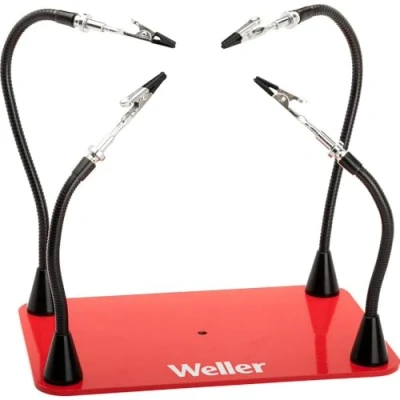 Abbildung von Weller WLACCHHM 02 Platinenhalter mit 4 Magnetarmen und Einfacher Positionierung für Mehrere Konfigurationen