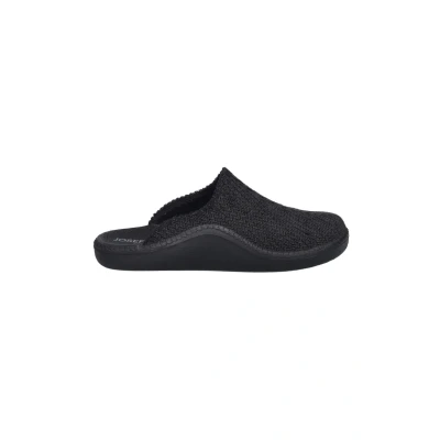 Abbildung von Josef Seibel Monaco Pantolette flach, Herren, Größe: 49, Schwarz Schuhe