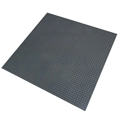 Abbildung von Katara Grundbauplatte 50x50 Noppen, verschiedene Farben Konstruktionsspielsteine, (1er Set), Dunkel Grau, 100% Kompatibel Sluban, Papimax, Q Bricks, LEGO®