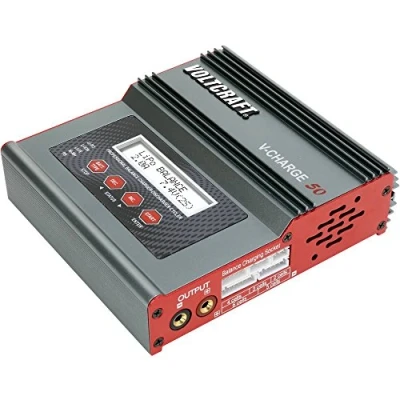 Abbildung von VOLTCRAFT V Charge 50 Modellbau Multifunktionsladegerät I W Ladeleistung 7 A Ladestrom geeignet für Lilon LiPo LiFe LiHV NiCd NiMH, Blei