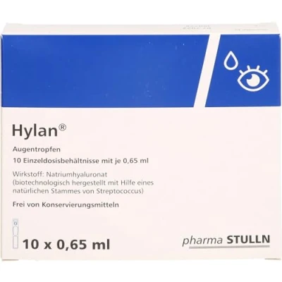 Abbildung von Hylan 0,65 ml Augentropfen 10 St
