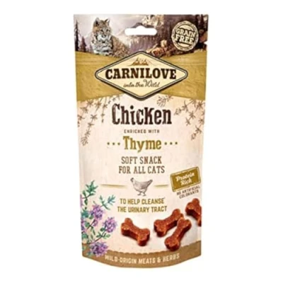 Abbildung von CARNILOVE Cat Semi Moist Snack Chicken enriched with Thyme (50g)