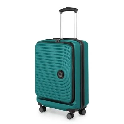 Abbildung von Hauptstadtkoffer Mitte Handgepäck Toploader 55x40x20, TSA, 4 Rollen, Reisekoffer, Hartschalenkoffer, Rollkoffer, Handgepäckkoffer, Bordgepäck Koffer, Türkis
