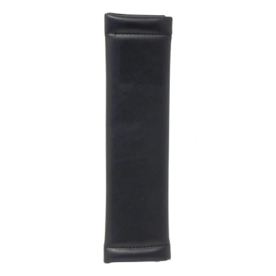 Abbildung von CARPOINT 1421520 Gurtpolster schwarz Leder