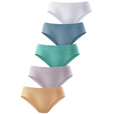Abbildung von Lascana 5 PACK Slip, Damen, Größe: 48, Pastell