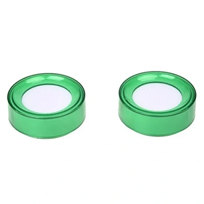 Abbildung von (R)2 Stueck Gruener Kunststoff 7cm Durchmesser Finger Nass Schwamm fuer Geld Kassierer