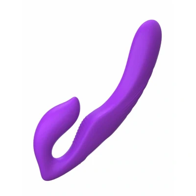Abbildung von Umschnalldildo „Her Ultimate Strapless Strap on“, in jede Position biegsam.