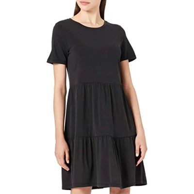 Abbildung von Vero Moda Filli Calia Jerseykleid, Damen, Größe: Small, Black