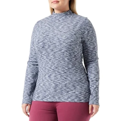 Abbildung von s.Oliver MIT Weiten ÄRMELN Langarmshirt, Damen, Größe: 46, Navy