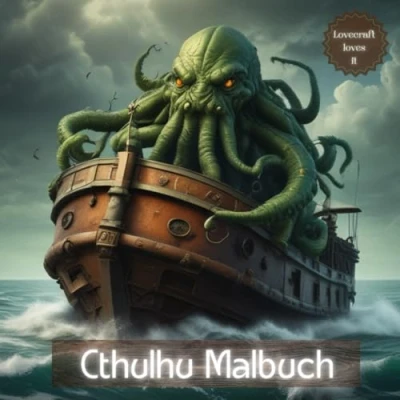 Abbildung von Cthulhu Malbuch: Farben des Wahnsinns: Ein Malbuch für Erwachsene im Universum von H.P. Lovecraft