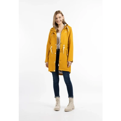 Abbildung von Icebound Regenjacke / wasserabweisende Jacke, Damen, Größe: 44, Curry