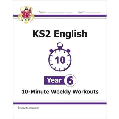 Abbildung von KS2 Year 6 English 10 Minute Weekly Workouts (CGP English)