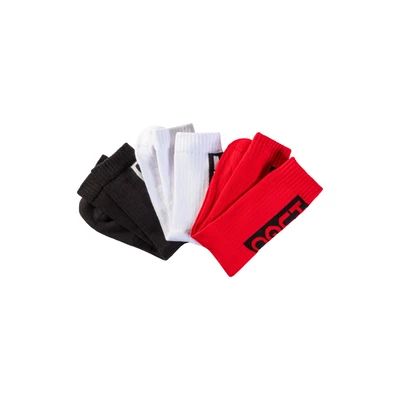 Abbildung von HUGO Underwear Freizeitsocken &quot;3P QS BACK LABEL CC&quot;, (Packung, 3er Pack)