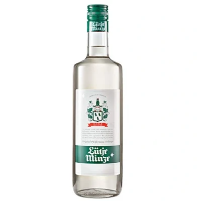 Abbildung von Lütje Minze Pfefferminz Likör, 1er Pack (1 x 700 ml)