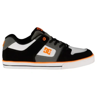 Abbildung von DC Shoes PURE Elastic SHOE Unisex Skateschuh für Kinder, Größe: 31, Grey/black/white Schuhe