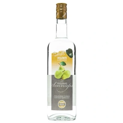 Abbildung von DOLOMITI Williams Schnaps 35% vol. Williamsbirnen milder aus Christ Birnen 1 x Liter