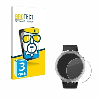 Abbildung von BROTECT (3 Stück Panzer Schutz Glas für Swatch Big Bold Irony 9H Echtglas, Displayschutz
