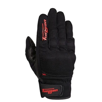 Abbildung von Furygan JET D3O Lady Damen Motorradhandschuhe Handfläche aus 100 % Leder Taktil Komfort Sommerhandschuhe Atmungsaktiv &amp; leicht Mittelhandschutz d30