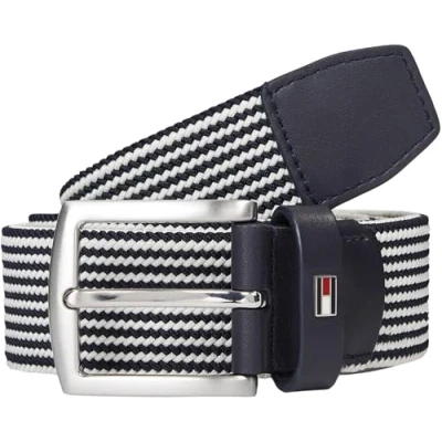 Abbildung von Tommy Hilfiger Denton Gürtel, Herren, Größe: 100, Blue