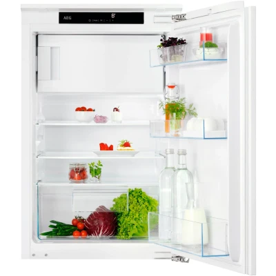 Abbildung von AEG Einbaukühlschrank &quot;TSF5O88EF&quot;, TSF5O88EF, 87,3 cm hoch, 55,6 breit, 118 L, variable Glasablagen bis zu 25 kg belastbar, Touch, Festtür