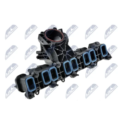 Abbildung von NTY BKS FR 004 Ansaugbrücke mit Dichtung FORD: Transit Custom V362 Kastenwagen, Mk6 Bus, PEUGEOT: Boxer Kastenwagen