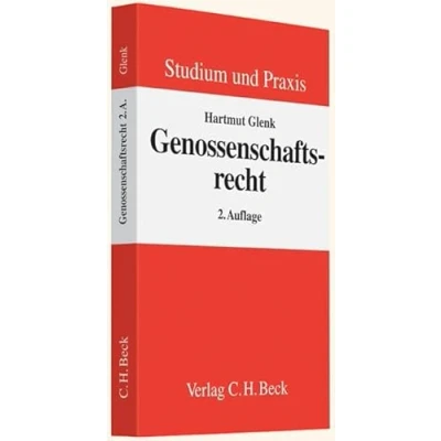 Abbildung von Genossenschaftsrecht: Systematik und Praxis des Genossenschaftswesens (Studium Praxis)