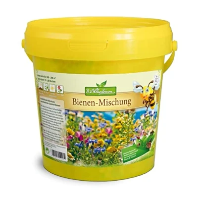 Abbildung von Bienenweide Bienen Mischung bis zu 200qm Bienenfreundliche verschiedenster Sommerblumen Blumensamen Garenblumen