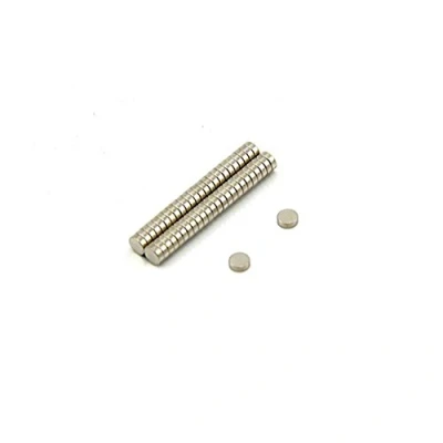Abbildung von N42 Neodym Magnet Für Kunst, Handwerk, Modellherstellung 3mm Durchmesser x 1mm Dick 0,19kg Zug Pack von 500