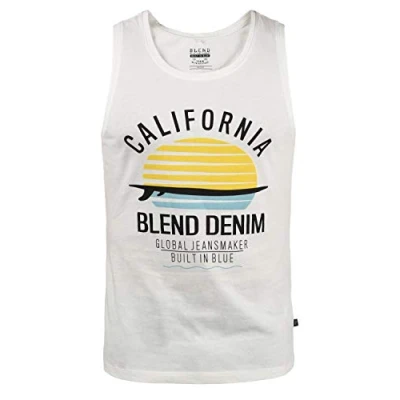 Abbildung von Blend Bhcali Top, Herren, Größe: Small, Offwhite